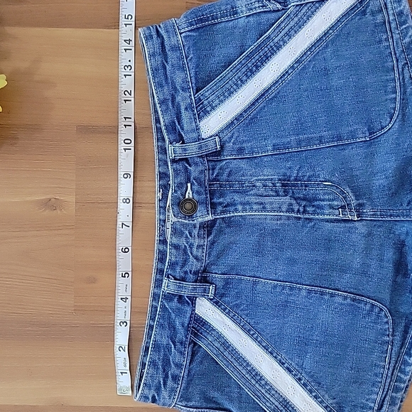 Free People high waisted jean shorts - Picture 2 of 4